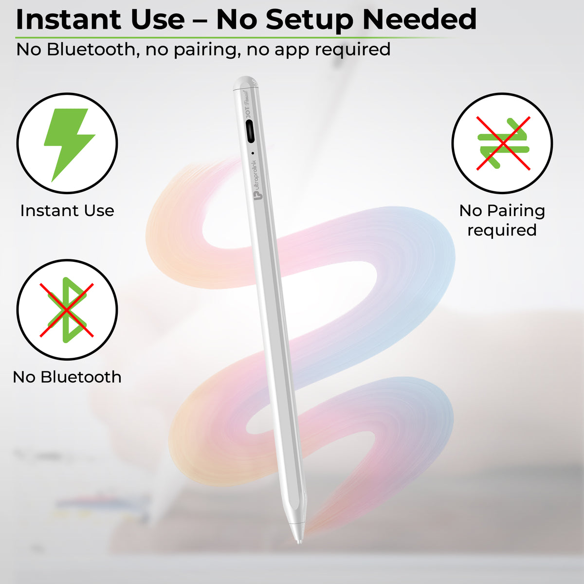 Dual   Mode   Stylus   for   iOs   /   Android   /   Windows-JOT   Pencil   |   palm   rejection   support   on   ipads and androids detail