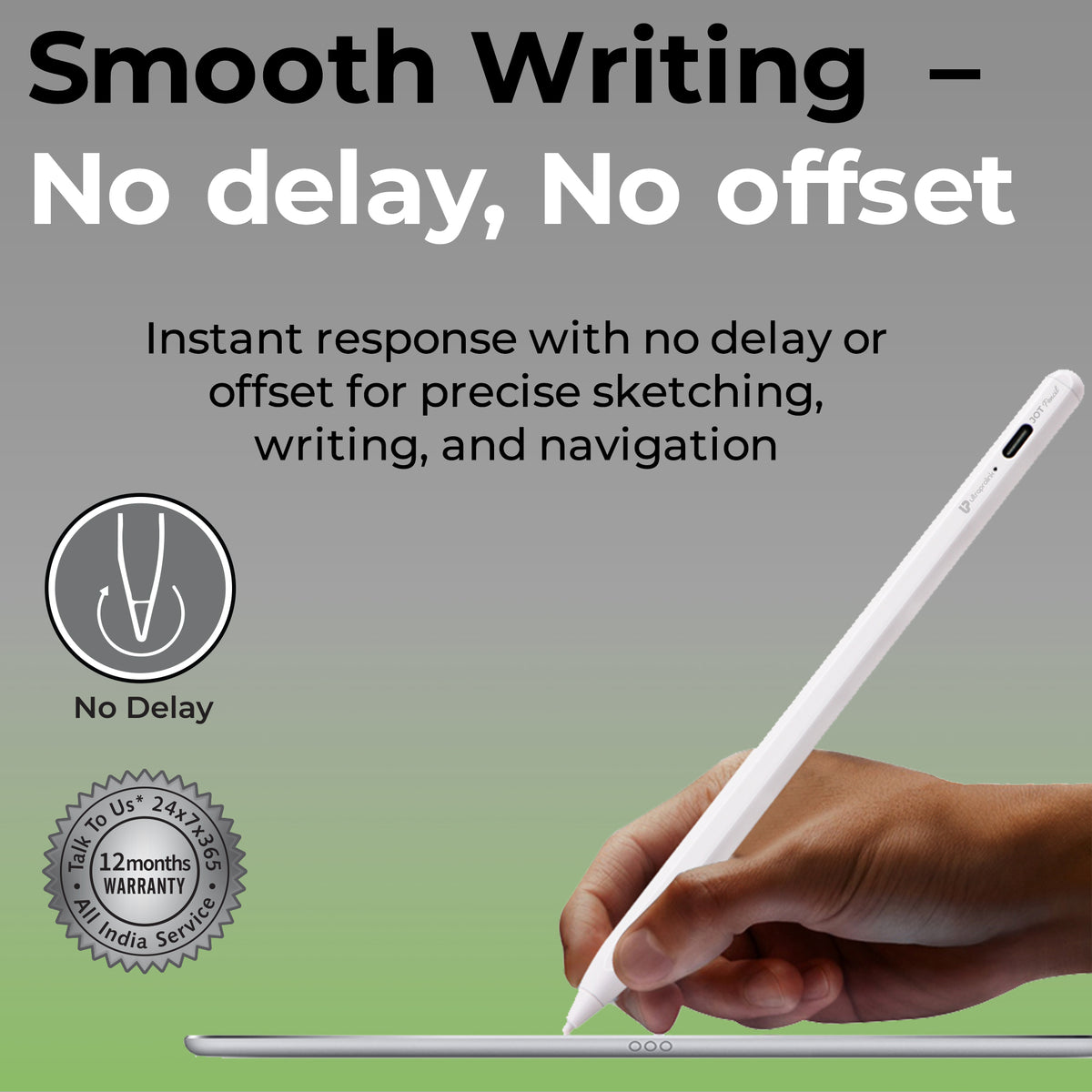 Dual   Mode   Stylus   for   iOs   /   Android   /   Windows-JOT   Pencil   |   palm   rejection   support   on   ipads and androids detail